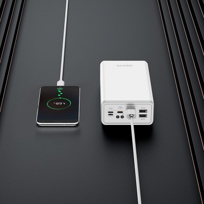 УМБ BOROFONE Rider fully compatible power bank bj11a 40000mAh |4USB/2Type-C, PD/QC, 5A/22.5W|