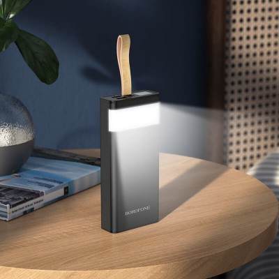 УМБ BOROFONE Coolmy digital display power bank BJ18 20000mAh |2USB/1Type-C, 2A|