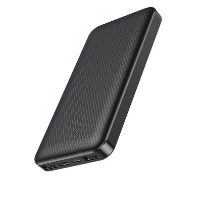 УМБ BOROFONE Minimalist power bank 10000mAh BJ3 |2USB/1Type-C, 2A|