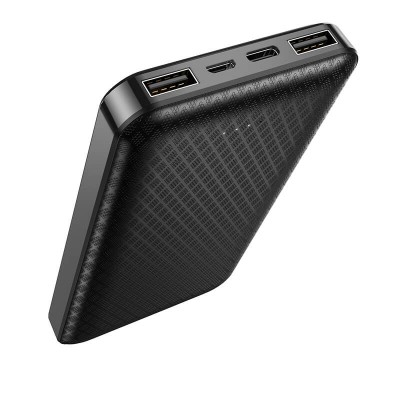 УМБ BOROFONE Minimalist power bank 10000mAh BJ3 |2USB/1Type-C, 2A|