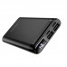 УМБ BOROFONE Golden Armor metal digital display power bank BJ10 10000mAh |2USB/1Type-C, 2.4A|