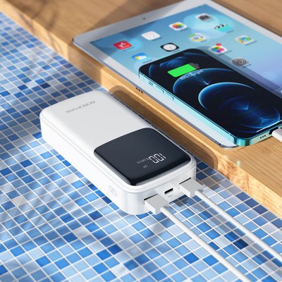 УМБ BOROFONE Mike digital display power bank BJ17A 20000mAh |2USB/1Type-C, 2.1A|