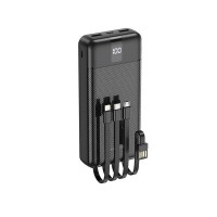УМБ BOROFONE Mobile power bank with digital display and cable BJ20A 20000mah  |2USB/1Type-C, 2A|
