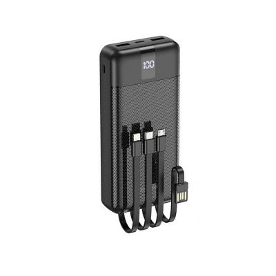 УМБ BOROFONE Mobile power bank with digital display and cable BJ20A 20000mah  |2USB/1Type-C, 2A|