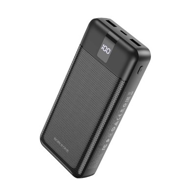 УМБ BOROFONE Mobile power bank with digital display and cable BJ20A 20000mah  |2USB/1Type-C, 2A|