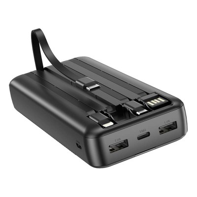 УМБ BOROFONE Mobile power bank with digital display and cable BJ20A 20000mah  |2USB/1Type-C, 2A|