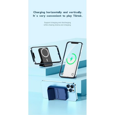 УМБ 2in1 MagSafe Power Bank with stand 10000mah A27-1 |Qi, 1Type-C, 20.0W|