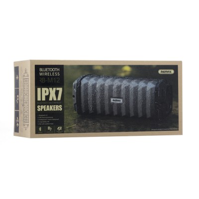 Акустика REMAX Bluetooth 360° waterproof RB-M12