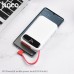 УМБ HOCO with digital display lightning Cable Powerful J40 10000mah |1USB/1Type-C, 2A|