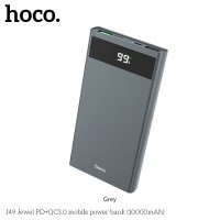 УМБ HOCO with digital display Jewel J49 10000mah |2USB/Type-C, QC3.0/PD, 3A| УМБ HOCO with digital display Jewel J49 10000mah |2USB/Type-C, QC3.0/PD, 3A|