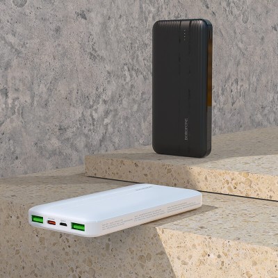 УМБ BOROFONE Uranus power bank BJ9 10000mAh |2USB/1Type-C, 3A/20W, QC/PD|