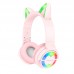 Навушники Bluetooth BOROFONE Cat ear BT headphones BO15 |BT5.0, AUX, TF, 4hours|