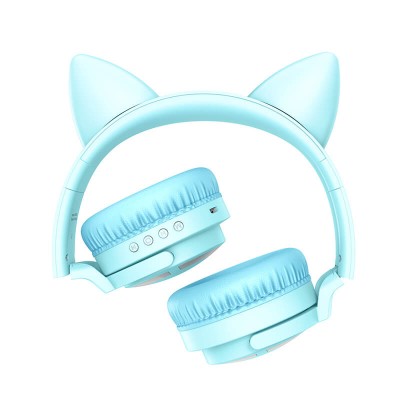 Навушники Bluetooth BOROFONE Cat ear BT headphones BO15 |BT5.0, AUX, TF, 4hours|