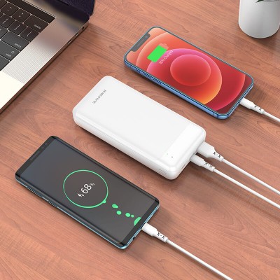 УМБ BOROFONE Incredible power bank BJ19A 20000mAh |1USB/1Type-C, 20W/3A, PD/QC|