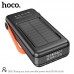 УМБ HOCO Rising sun solar portable power bank 30000mAh DB33 |4USB/Type-C/Lightning, 2A|