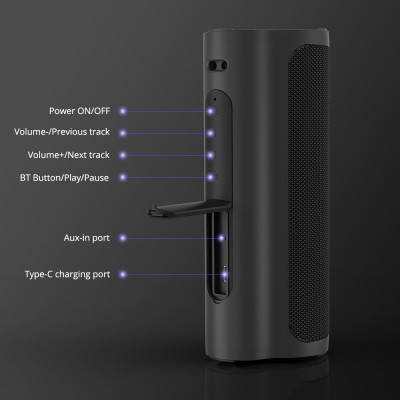 Акустика Tronsmart Force 2 IPX7 |BT5.0, AUX, 30W, TWS 100+, 15h Max|
