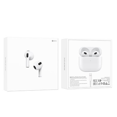 Навушники BOROFONE True wireless stereo headset BW13 |BT5.1, 30/300mAh, 4hours|