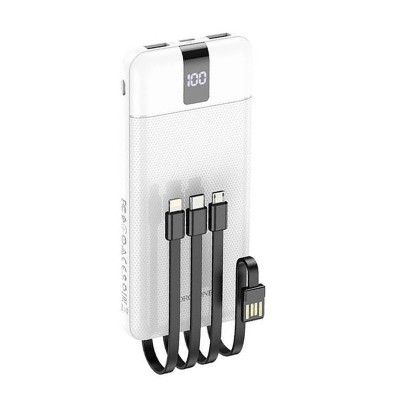 УМБ BOROFONE Mobile power bank with digital display and cable BJ20 10000mAh |2USB/Type-C, 2A|