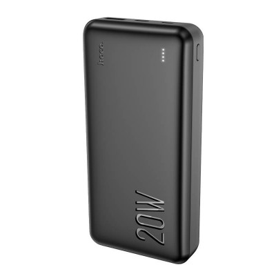 УМБ HOCO Tacker power bank J87A 20000mAh |1USB/1Type-C, 20W/3A, QC/PD|