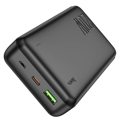 УМБ HOCO Tacker power bank J87A 20000mAh |1USB/1Type-C, 20W/3A, QC/PD|
