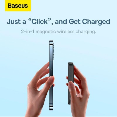УМБ BASEUS Magnetic Wireless Charging Power Bank 6000mAh |Type-C, 20W/2.4A| (PPCX020002)
