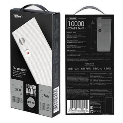 УМБ Remax Dot series RPP-88 10000mAh |1USB, 2.4A|