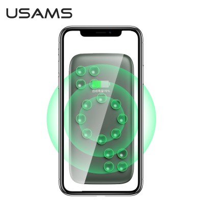 УМБ USAMS with Wireless Fast Charging 10000mAh US-CD146 PB53 |1USB/1Type-C, QC3.0/PD, 18/10W, 3A|