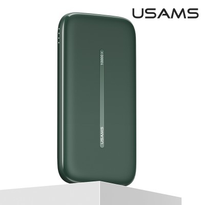 УМБ USAMS with Wireless Fast Charging 10000mAh US-CD146 PB53 |1USB/1Type-C, QC3.0/PD, 18/10W, 3A|