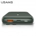 УМБ USAMS with Wireless Fast Charging 10000mAh US-CD146 PB53 |1USB/1Type-C, QC3.0/PD, 18/10W, 3A|