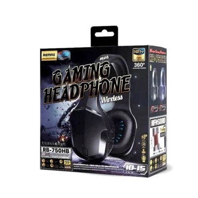 Навушники REMAX Gaming Wireless Headphone RB-750HB |BT5.0, 200mAh, 4Hours Max|
