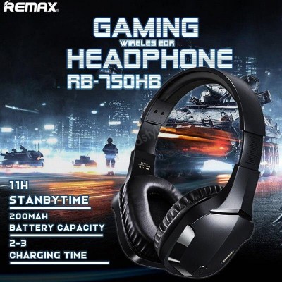 Навушники REMAX Gaming Wireless Headphone RB-750HB |BT5.0, 200mAh, 4Hours Max|