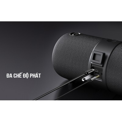 Акустика REMAX Jango RGB LED Outdoor Portable Wireless Speaker RB-M55 IPX6 |7Wx2, BT, AUX, USB, 2-3Hours|