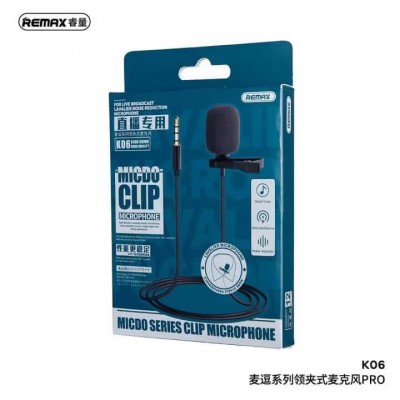 Мікрофон REMAX Micdo Series Clip Microphone K06 |AUX|