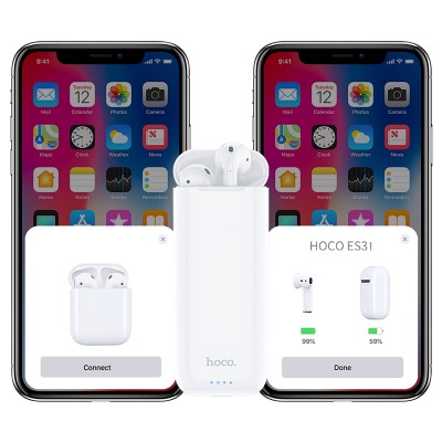 Навушники Bluetooth HOCO TWS ES31 (Power Bank Case 3000mAh)