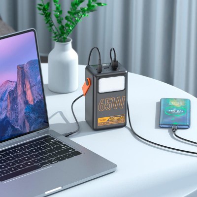 УМБ HOCO Powerful PD65W power bank J110A 60000mAh |3Type-C/1USB, QC/PD, 65W/5A|