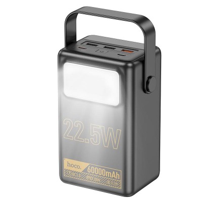 УМБ HOCO Powerful 22.5 W fully compatible power bank J110 60000mah |3Type-C/1USB, QC/PD, 22.5W/5A|