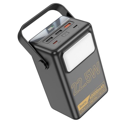 УМБ HOCO Powerful 22.5 W fully compatible power bank J110 60000mah |3Type-C/1USB, QC/PD, 22.5W/5A|
