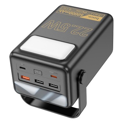 УМБ HOCO Powerful 22.5 W fully compatible power bank J110 60000mah |3Type-C/1USB, QC/PD, 22.5W/5A|