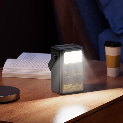 УМБ HOCO Powerful 22.5 W fully compatible power bank J110 60000mah |3Type-C/1USB, QC/PD, 22.5W/5A|