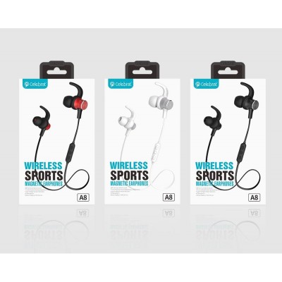 Навушники Celebrat Bluetooth A8