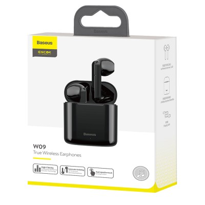 Навушники Bluetooth BASEUS Encok True Wireless Earphones W09