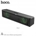 Акустика HOCO Sound Blaster glaring speaker RGB DS31 |BT5.0, TF,  2x3W, 1Hour|