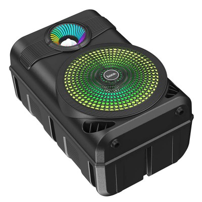 Акустика-караоке HOCO Mature outdoor BT speaker BS46 |10W, BT5.0, TWS, AUX, TF, USB, FM, 3Hours|