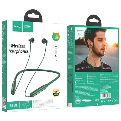 Навушники Bluetooth HOCO Sound tide sports BT earphones ES58 HiFi |BT5.0, 15Hours|