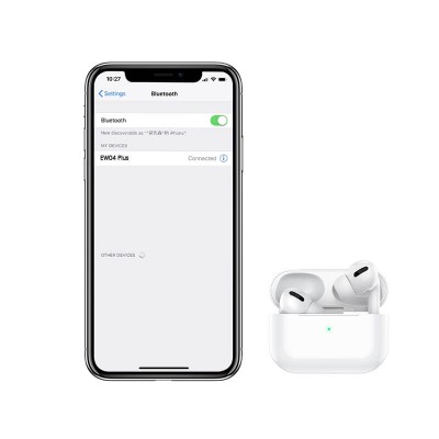 Навушники bluetooth Hoco True wireless BT headset Ew04 Plus |BT5.1, 30/350mAh, 4Hours|