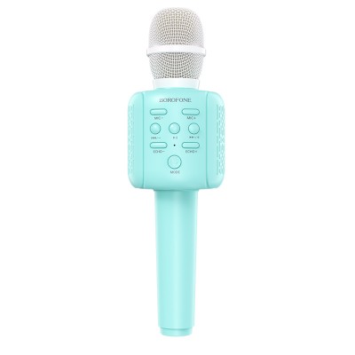 Караоке мікрофон BOROFONE Rhyme karaoke microphone BF1 |BT5.0, DSP, 3-6h, TF, USB|