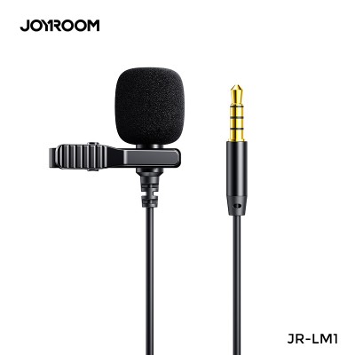 Мікрофон JOYROOM Lavalier Microphone JR-LM1 |AUX, 2M|
