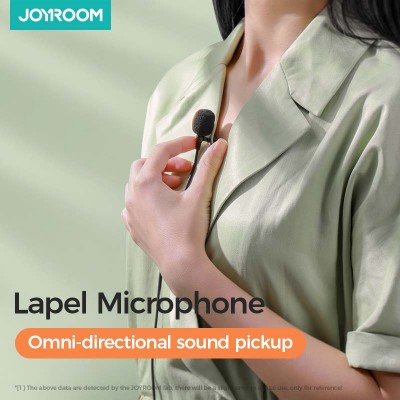 Мікрофон JOYROOM Lavalier Microphone JR-LM1 |AUX, 3M|