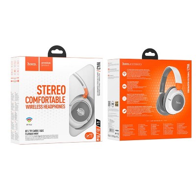 Навушники HOCO Adventure BT headphones W43 |BT5.3, AUX/TF, 25h, Touch Control|