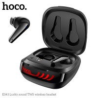 Навушники Bluetooth Hoco Lucky sound TWS wireless headset ES43 |BT5.0, 400mAh, 3,5H, Hi-Res|